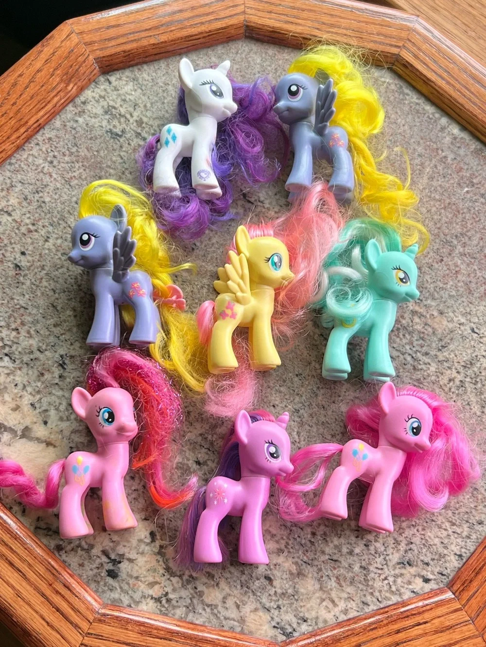MLP Brushables Set of 8 Ponies